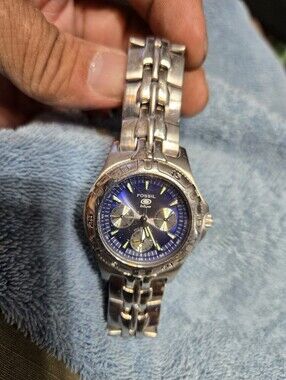 Mens Fossil Blue Watch BQ9185